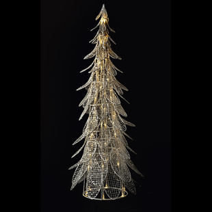 Vianočný stromček 46cm, kovový