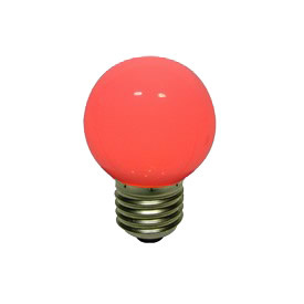 LED žiarovka - červená, pätice E27