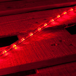 LED svetelná trubica - 1m, červená, 30 diód