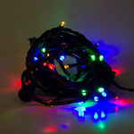 LED svetelná reťaz - 4m, farebná, 32 diód